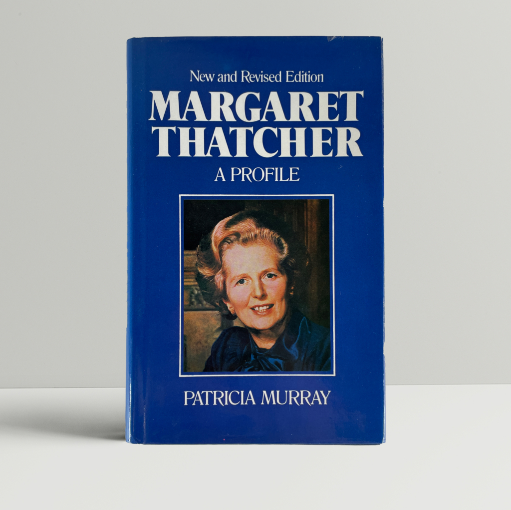 patrica murray margaret thatcher signed first1