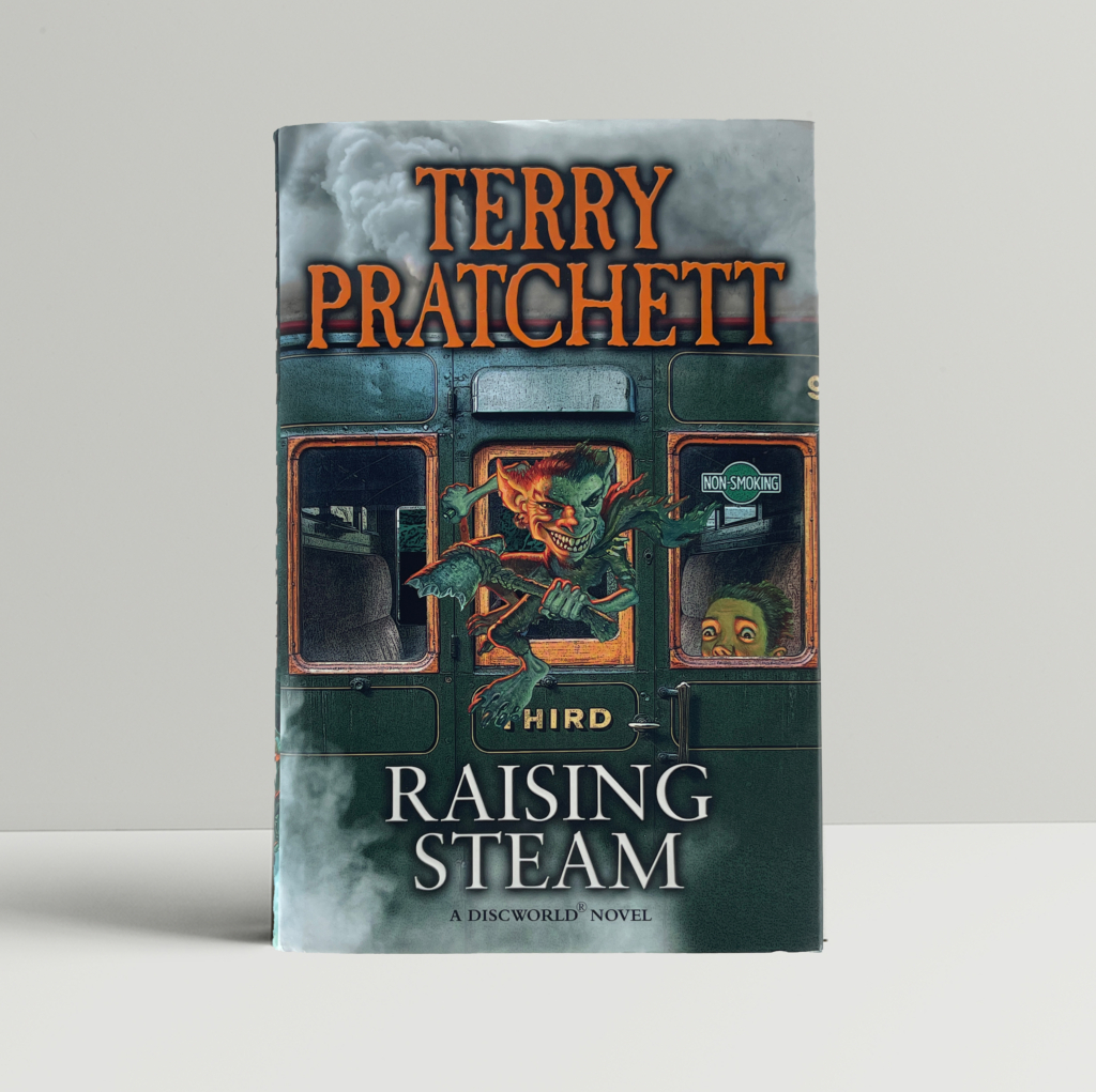 terry pratchett raising steam first ed1