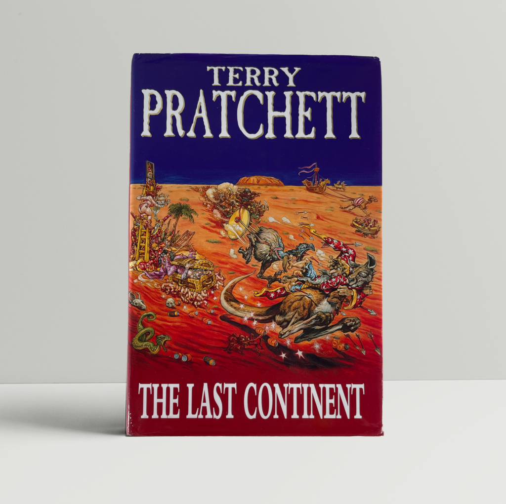 terry pratchett the last cintinent first ed1