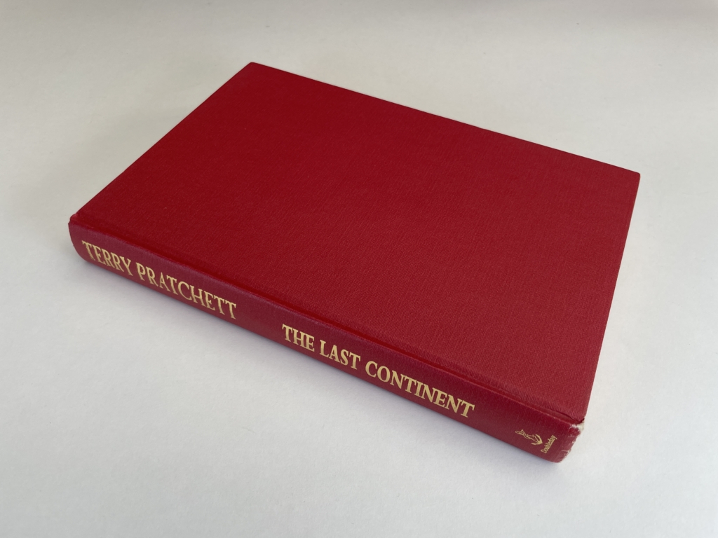 terry pratchett the last continent first edition3