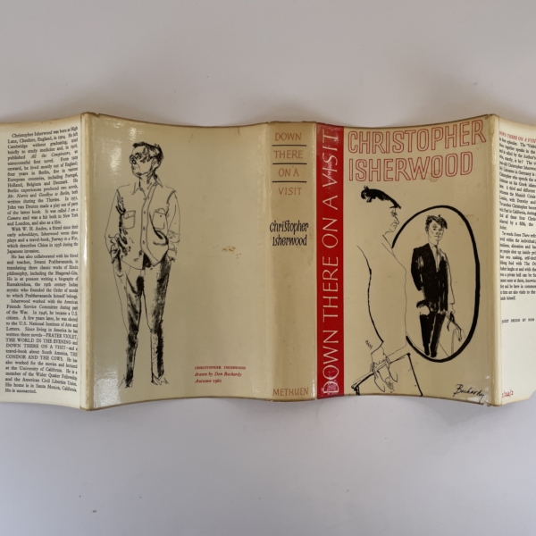 chirstopher isherwood down there on a visit first4