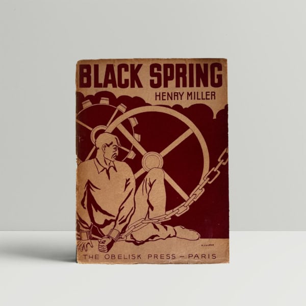 henry miller black spring first ed1