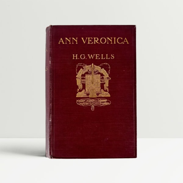 hg wells ann veronica first ed1