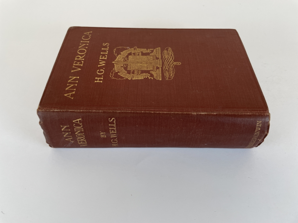 hg wells ann veronica first ed3