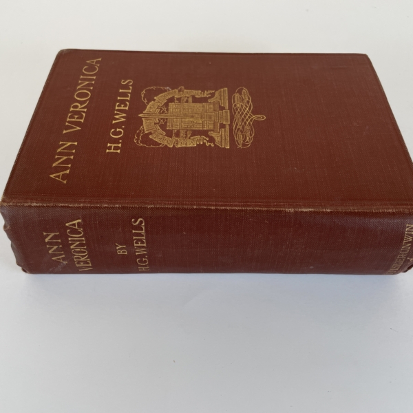 hg wells ann veronica first ed3
