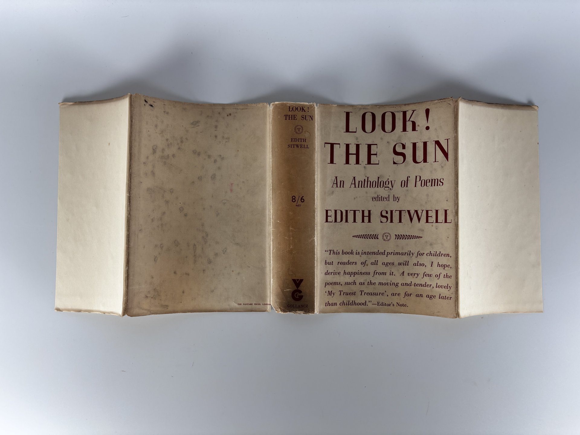 look the sun edith sitwell first ed4