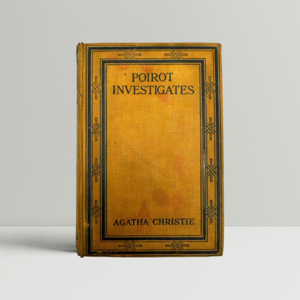 Poirot Investigates - First Edition - Agatha Christie