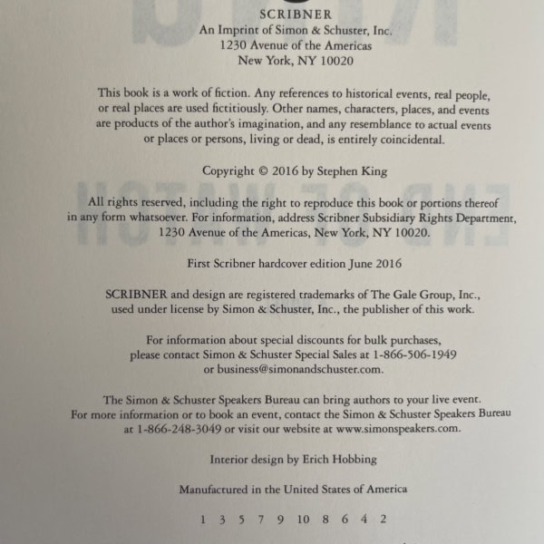 stephen king bill hodges trilogy first us 4