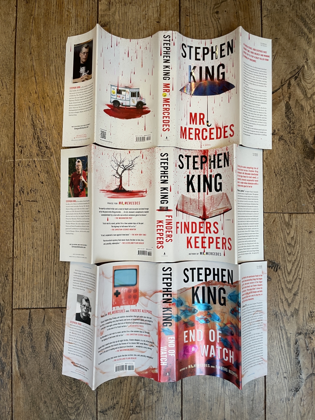 stephen king bill hodges trilogy first us 6