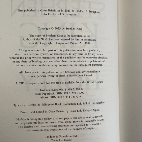 stephen king holly collectors edition2