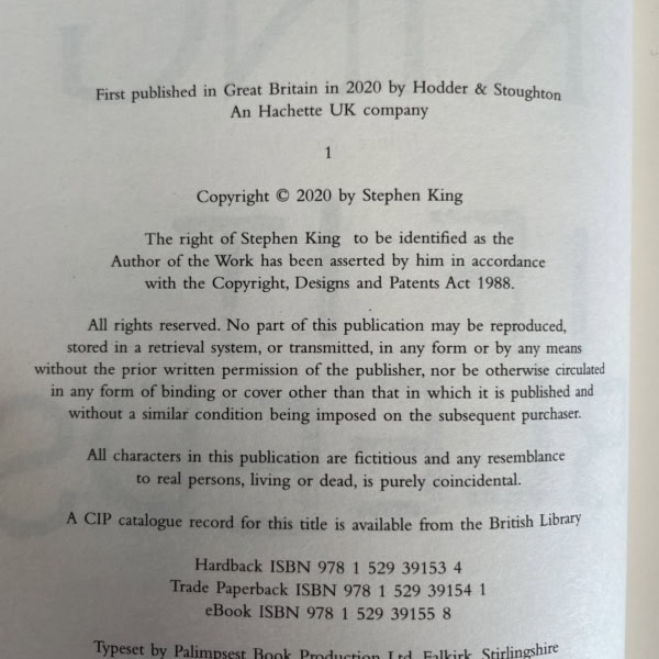 stephen king if it bleeds first uk edi2