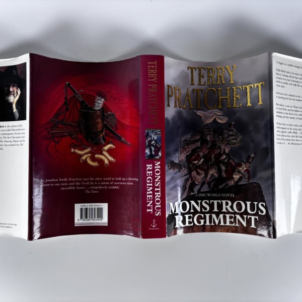 terry pratchett monstrous regiment first4