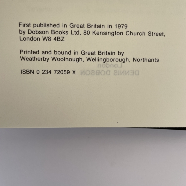 thomas disch the prisoner first edi2