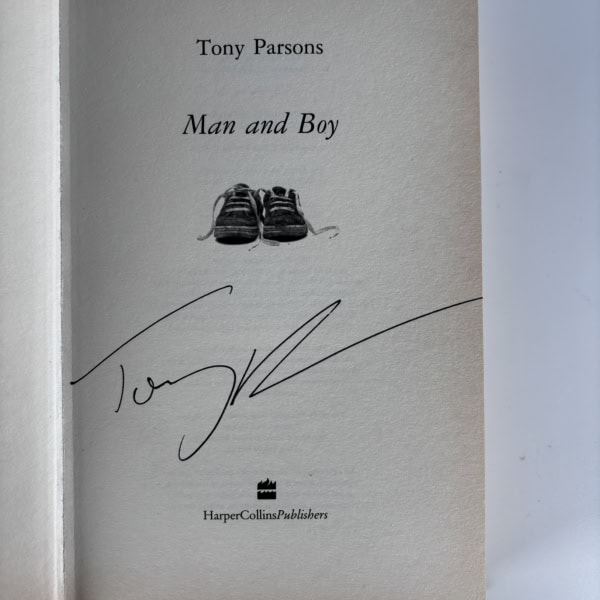 tonhy parsons man and boy signed first 2