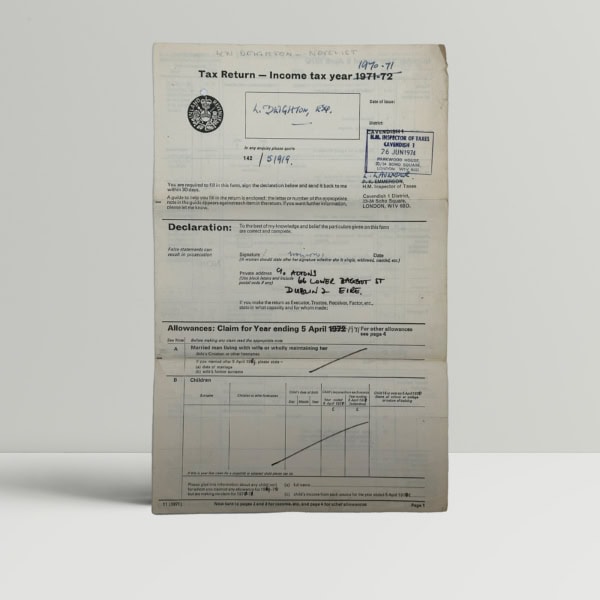 Deighton - tax return