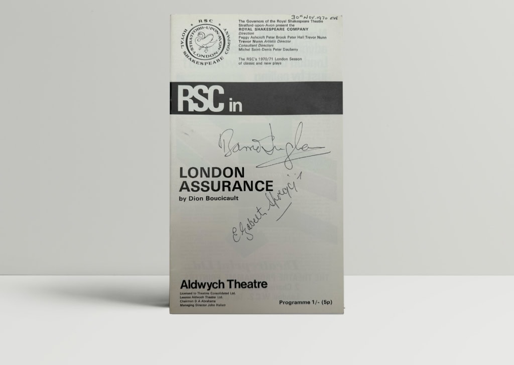 London assurance signed 1