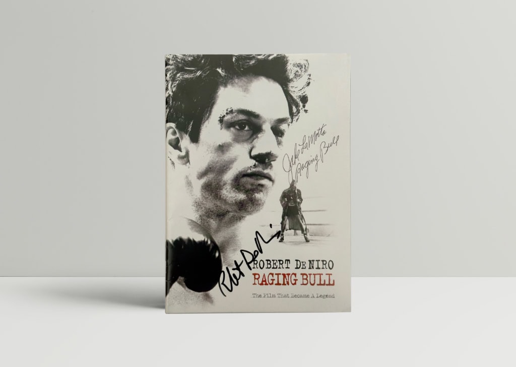 Raging Bull - SIGNED by LaMotta and De Niro