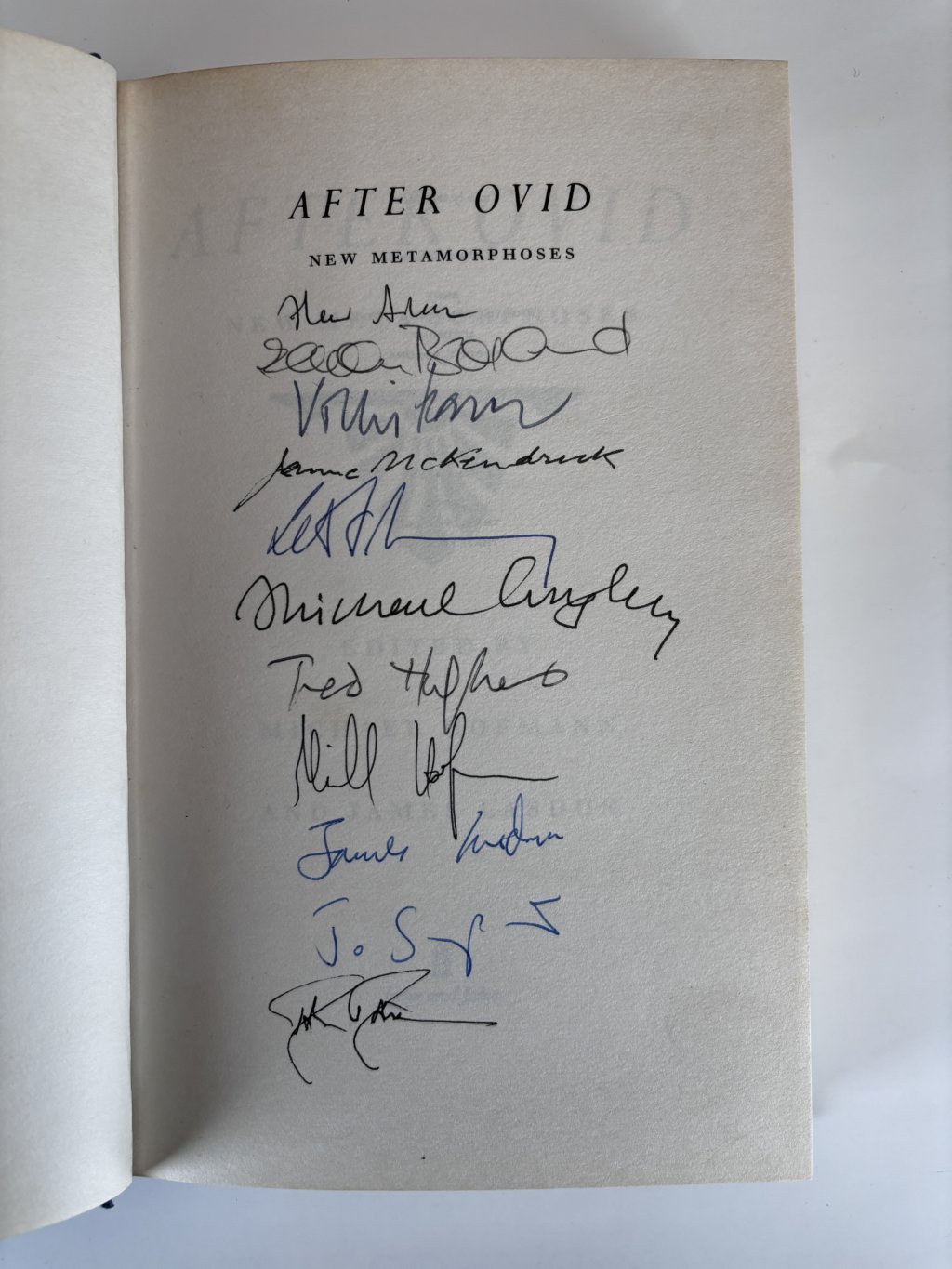 after ovid multi signed first ed2