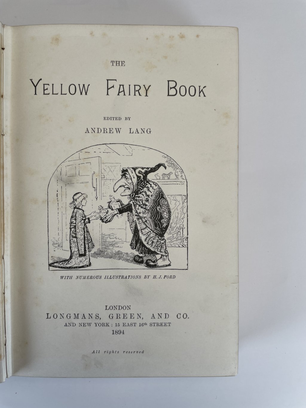 andrew yang yellow fairy book first2