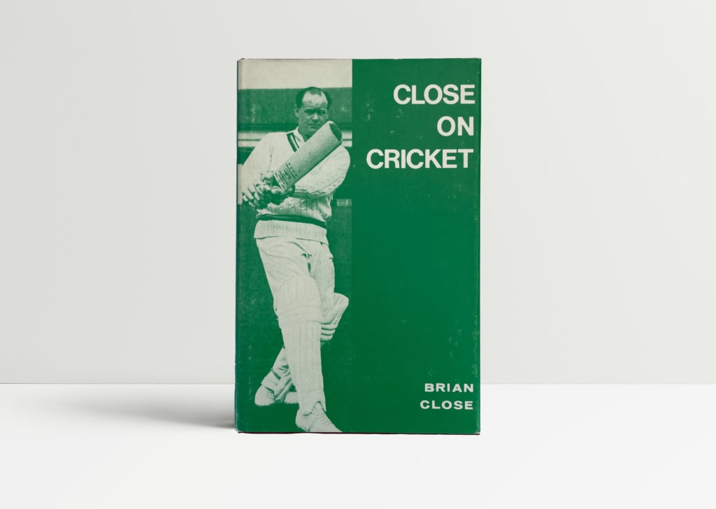 brian close close on cricket signed first 1