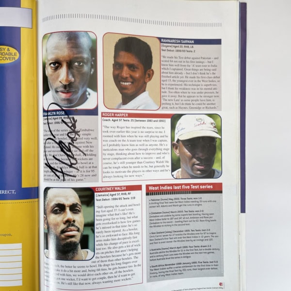 cricket magazine multi signed6