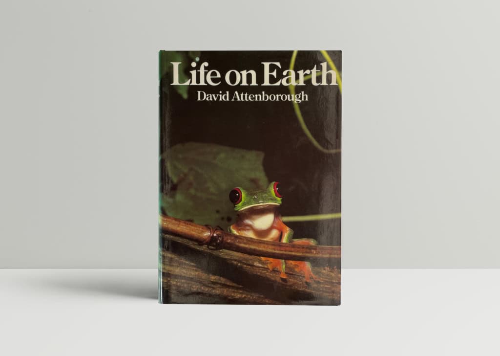 david attenborough life on earth signed pic first1