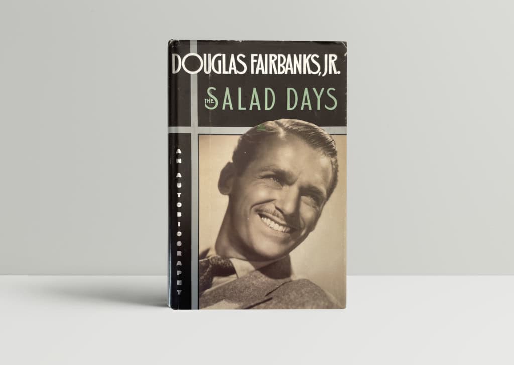 douglas fairbanks jr salad days signed first1