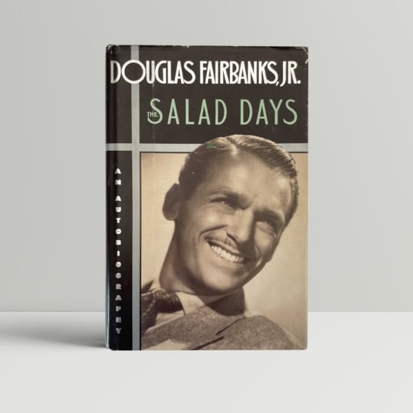 douglas fairbanks jr salad days signed first1