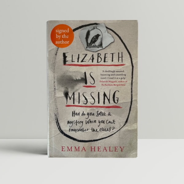 emma healey elisabeth is missing signed first1