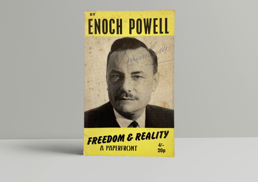 enoch powell freedom and realit first pback1 enoch powell freedom and realit first pback1