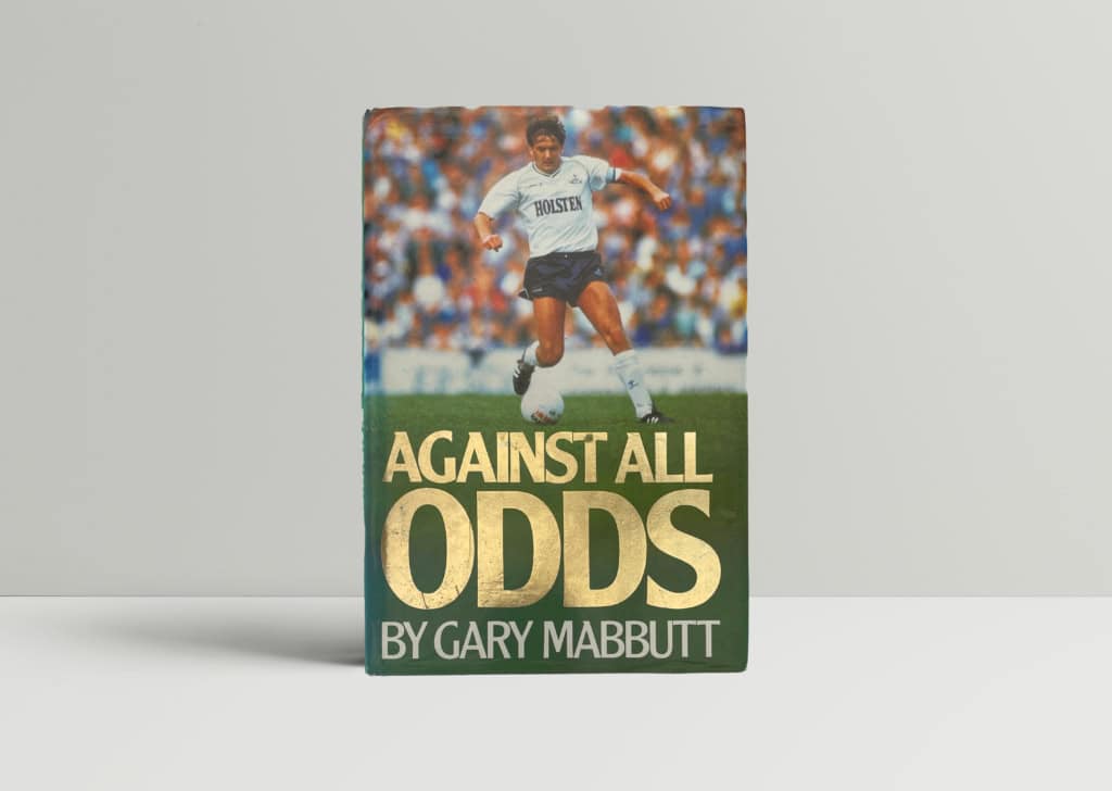 gary mabbutt against all odds signed by gazza first1