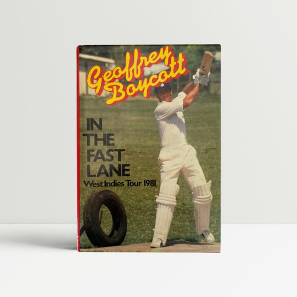 geoff boycott in the fast lane signed first 1