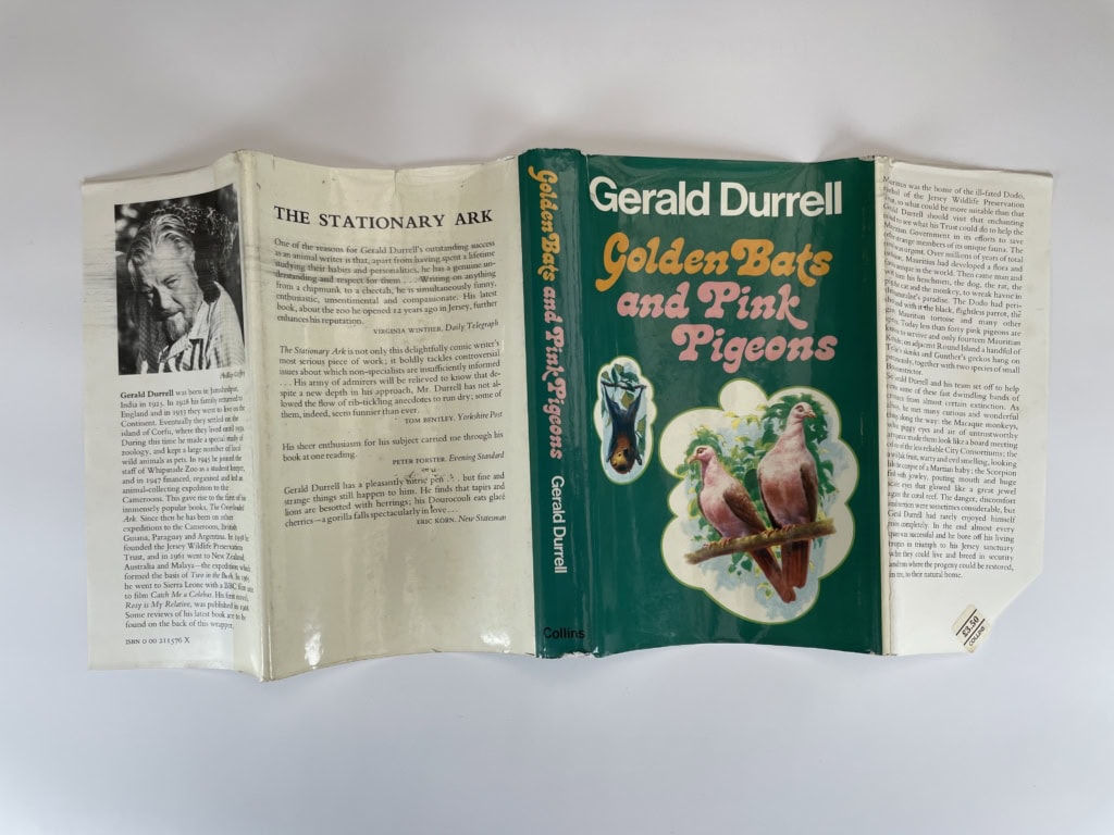 gerald durrell golden bats and pink pigeons first 4