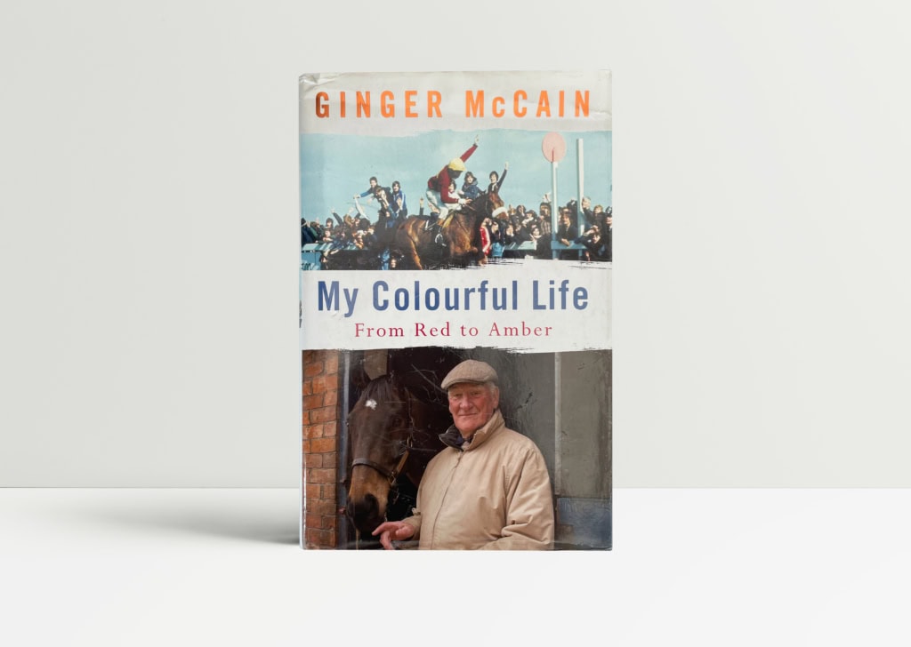 ginger mccain my colourful life signed first 1