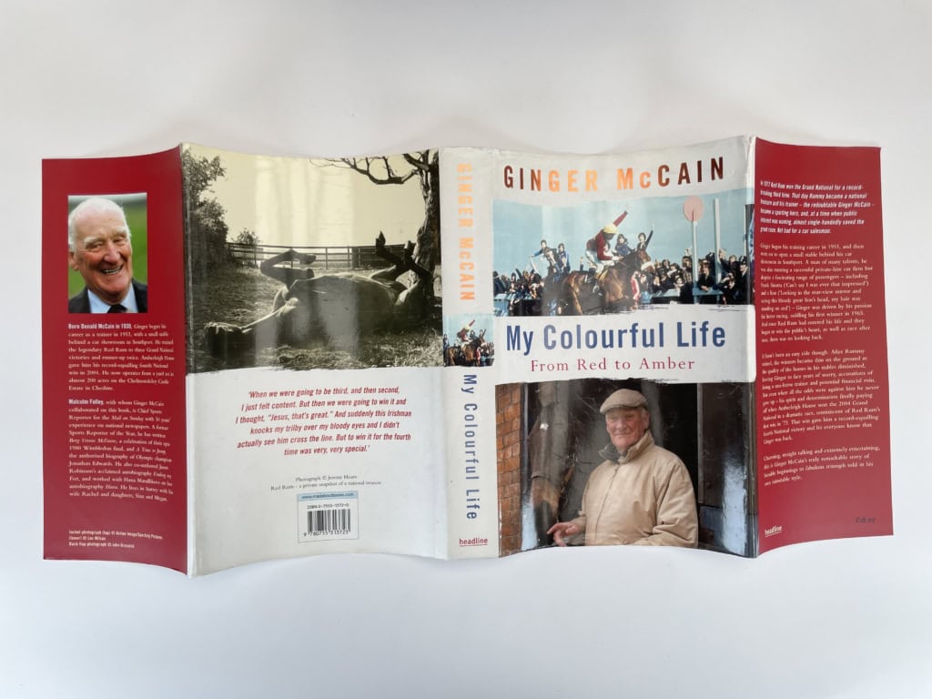 ginger mccain my colourful life signed first 5