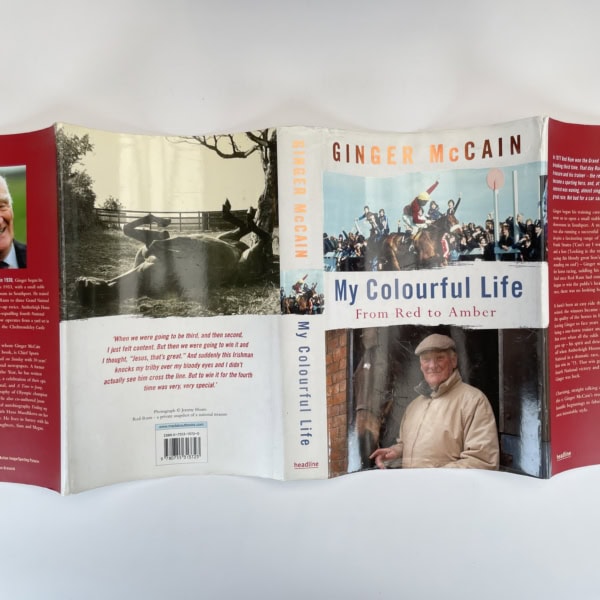 ginger mccain my colourful life signed first 5