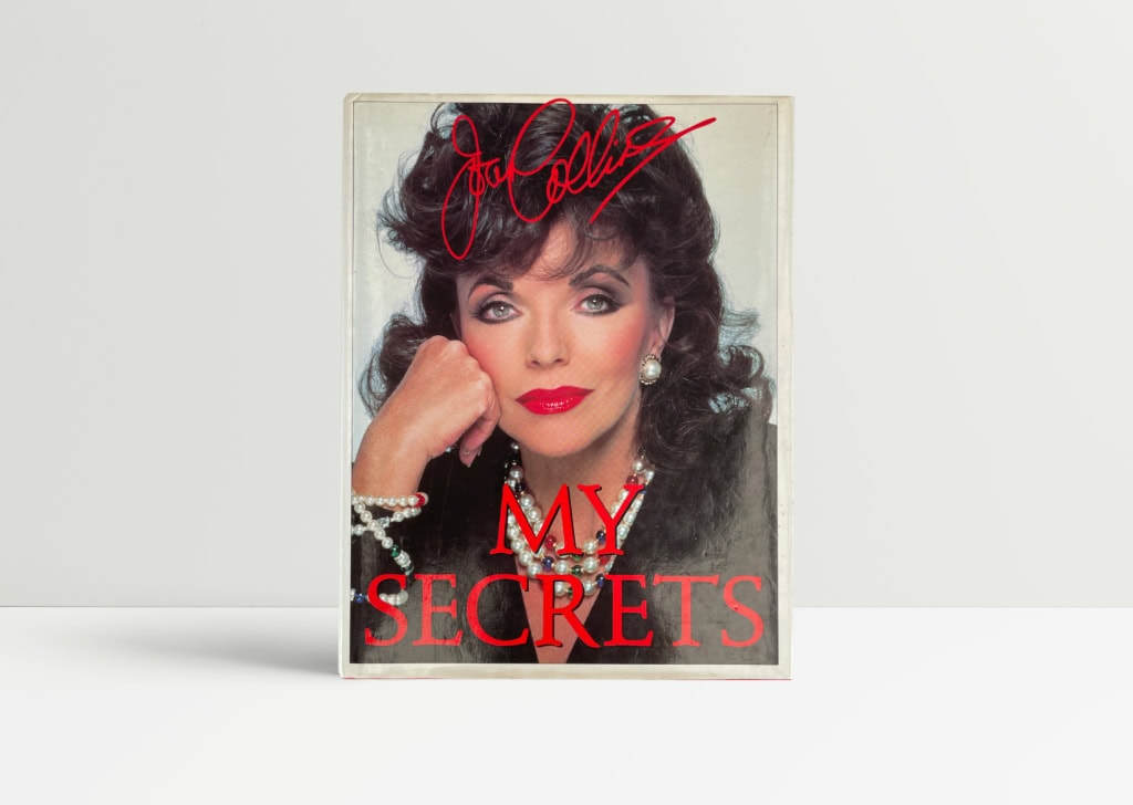 joan collins my secrets signed first 1