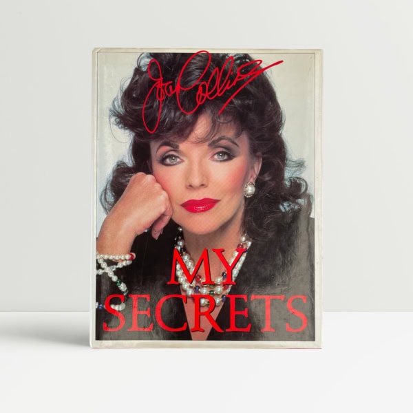 joan collins my secrets signed first 1