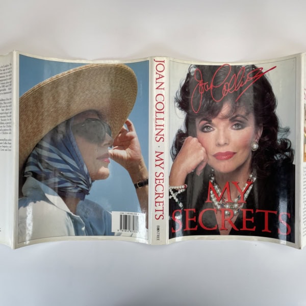 joan collins my secrets signed first 5