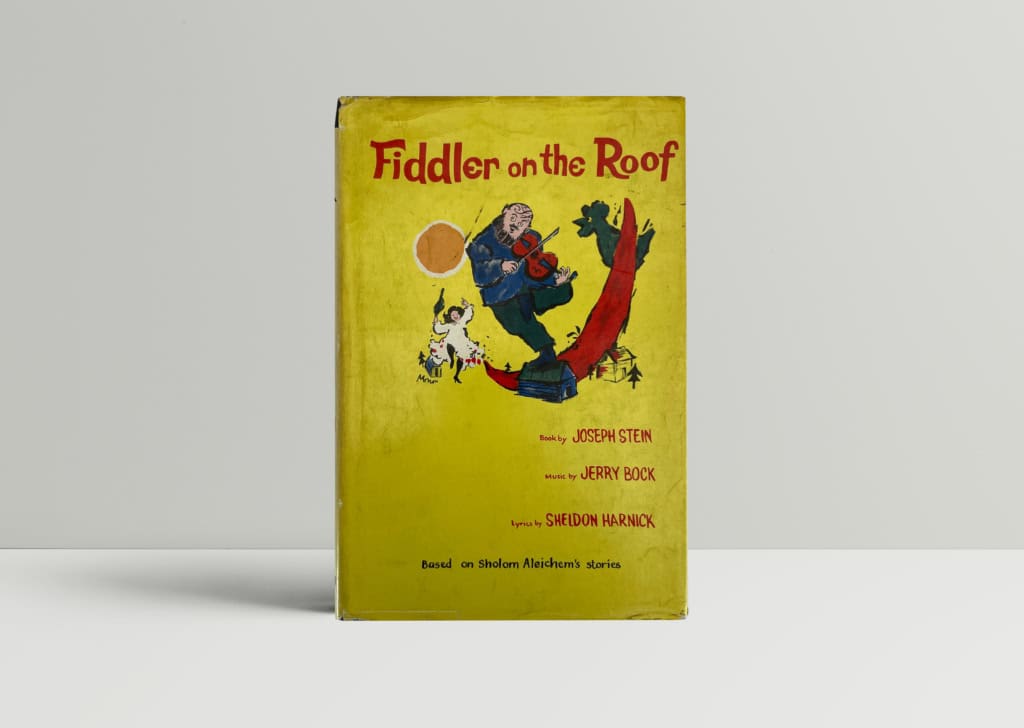 joseph stein fiddler on the roof first us ed1