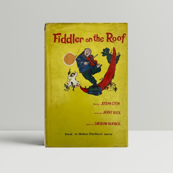 joseph stein fiddler on the roof first us ed1