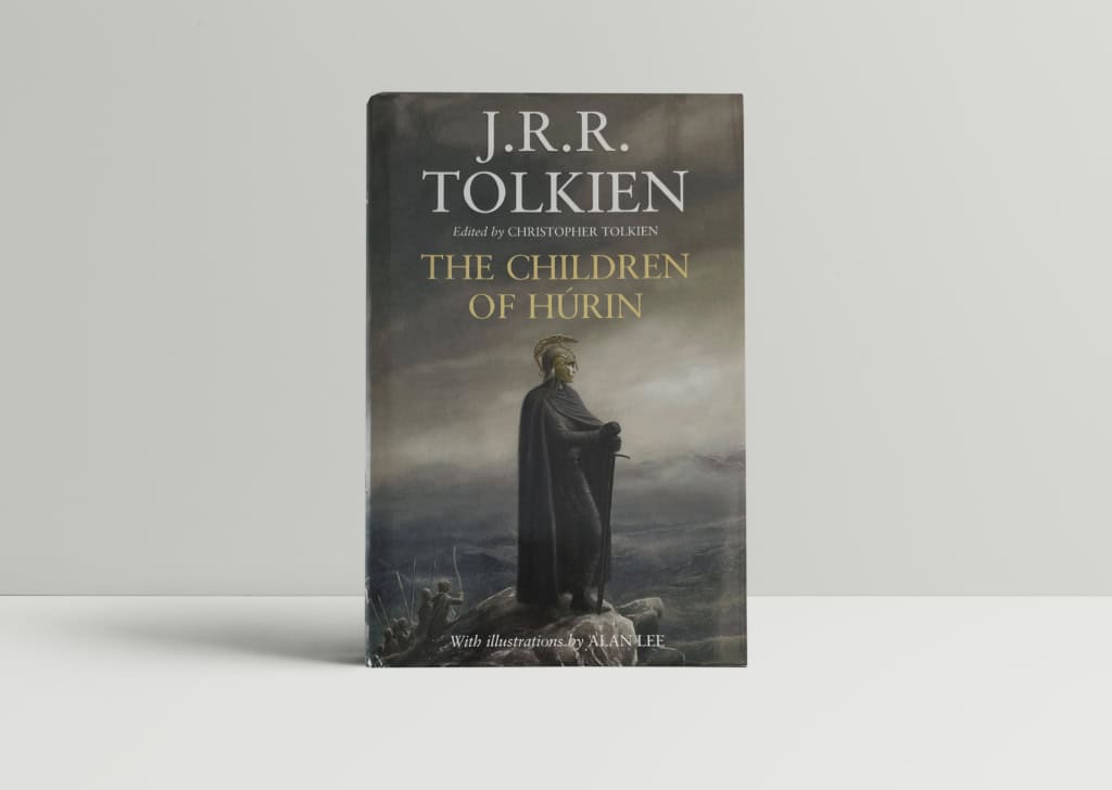 jrr tolkien the children of hurin first bound upsidedown 1