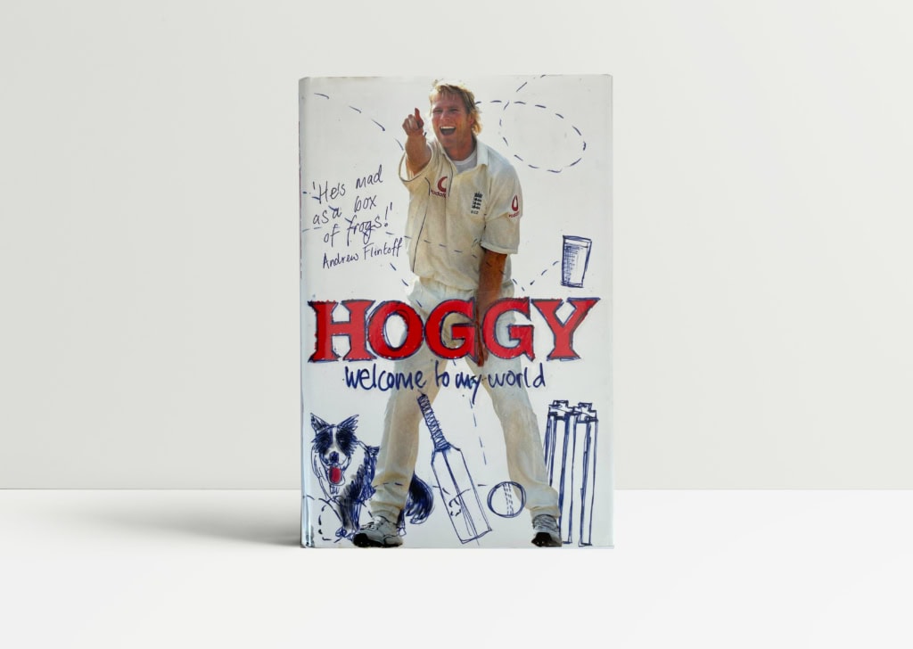 matthew hoggard hoggy signed first ed1