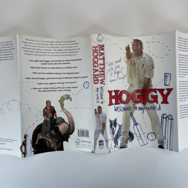 matthew hoggard hoggy signed first ed5