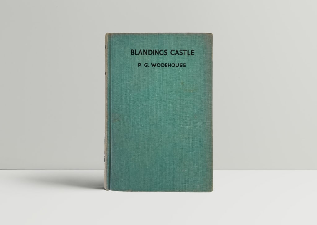 pg wodehouse blandings castle first ed1