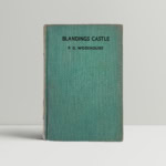 pg wodehouse blandings castle first ed1