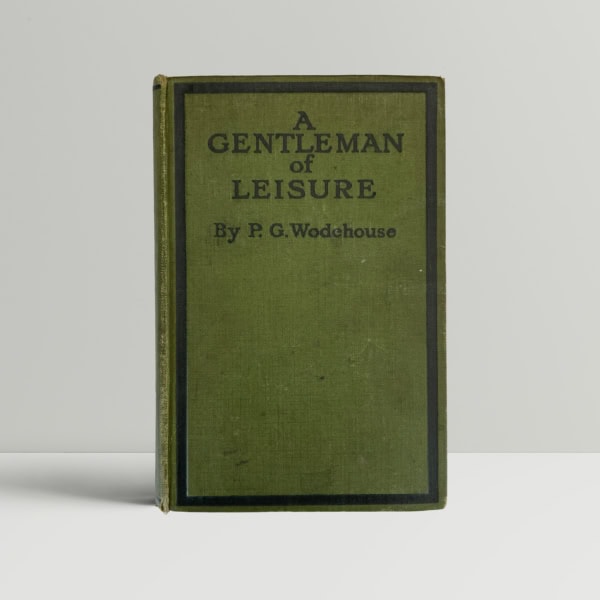 pg wodehouse gentleman of leisure first ed1