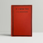 pg wodehouse if i were you first ed1