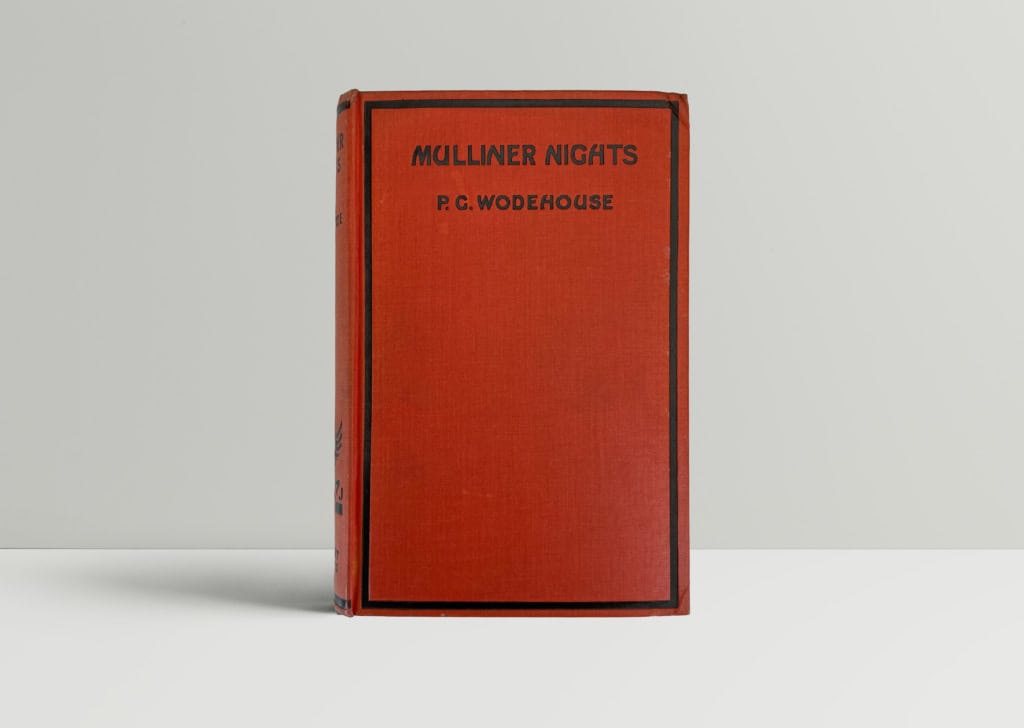 pg wodehouse mulliner nights first ed1