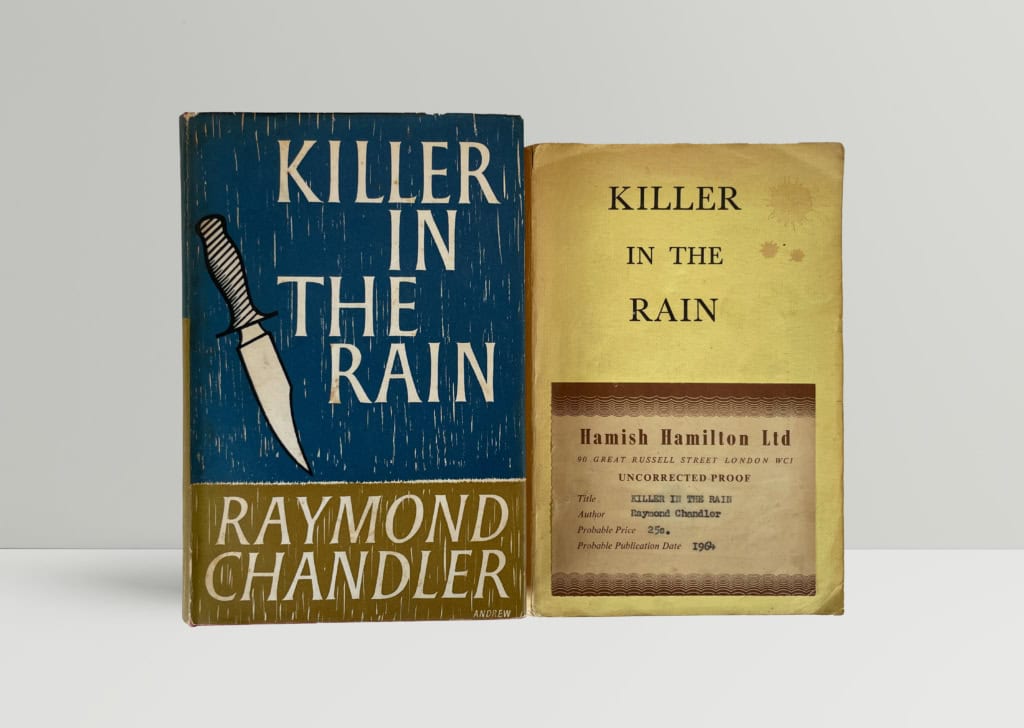 raymond chandler killer in the rain with proof 1